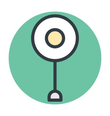 konum işaretleyici vektör simgesi