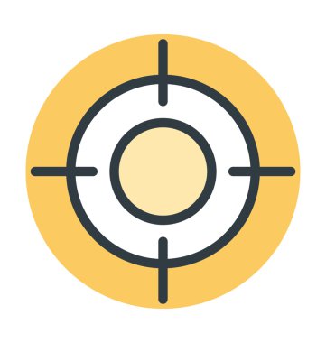 Crosshair vektör simgesi