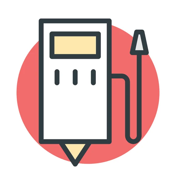 Estación de combustible vector icono — Archivo Imágenes Vectoriales