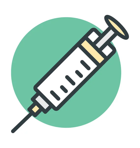 Injection Vector Icon — Stock Vector