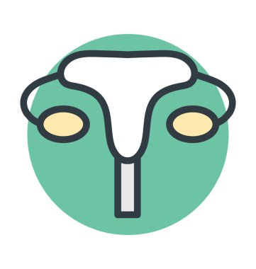 Boşaltım sistemi vektör simgesi