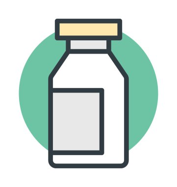 ilaç kavanozu vektör simgesi