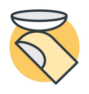 Göz Lens vektör simgesi