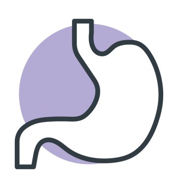 Mide vektörü simgesi