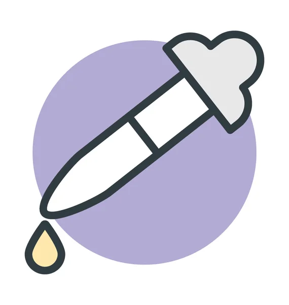 Pipette-Vektor-Symbol — Stockvektor