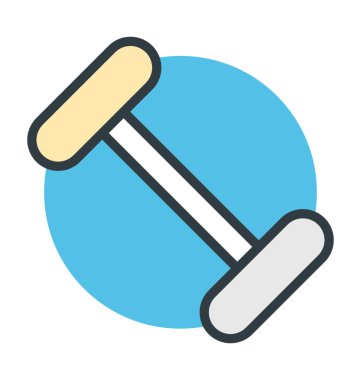 Dumbbell vektör simgesi