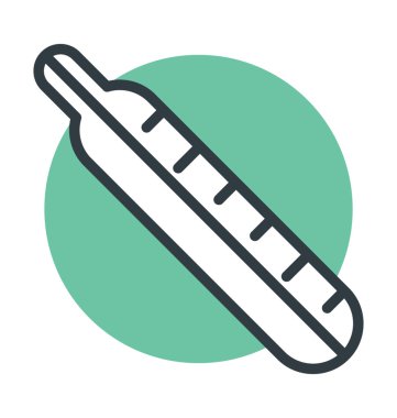 Termometre Vektör Simgesi