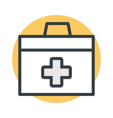 ilk yardım vektör simgesi