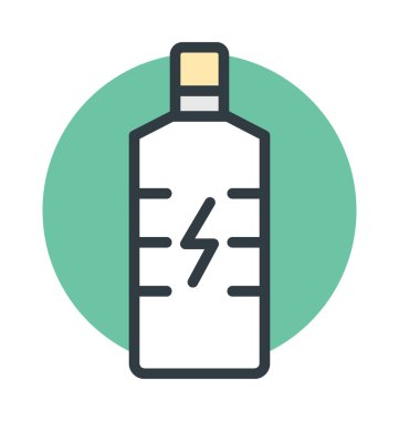 su şişesi vektör simgesi