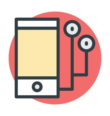 Walkman vektör simgesi