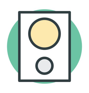 hoparlör vektör simgesi