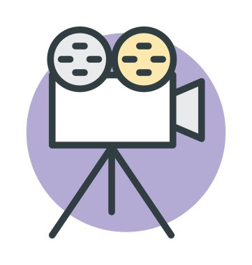 video kamera vektör simgesi