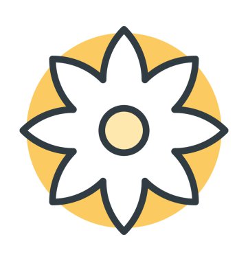 Akçaağaç yaprağı renkli vektör simgesi