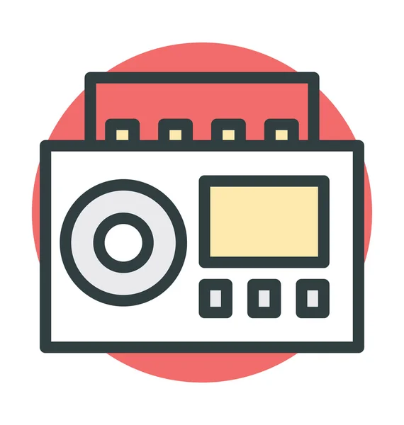 Boombox Vector Icon — Stockvector