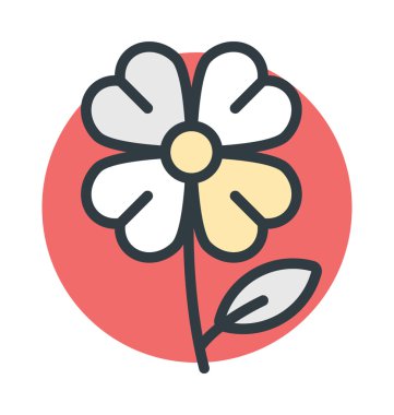 Shamrock renkli vektör simgesi