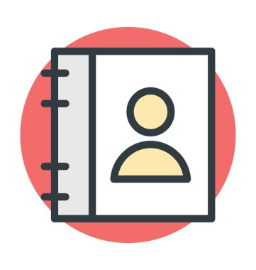 Sunucu barındırma renkli vektör simgesi