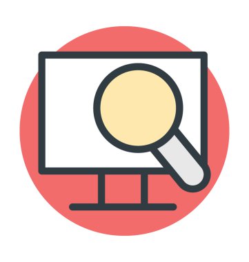 Keşif vektör çizim renkli