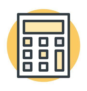 Araba garaj renkli vektör simgesi