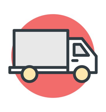 Çubuk grafik renkli vektör simgesi