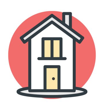 Çubuk grafik renkli vektör simgesi