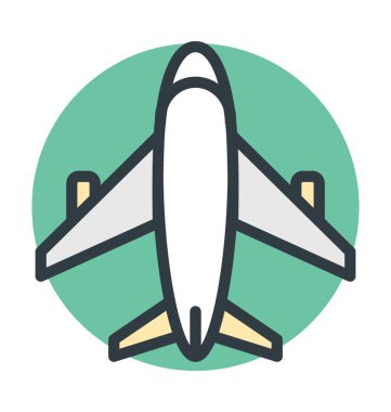 Çubuk grafik renkli vektör simgesi