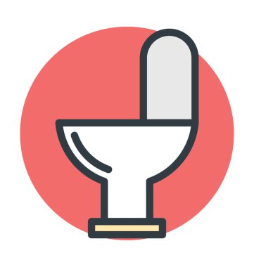 Duş Head renkli vektör simgesi