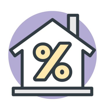 Özellik değeri renkli vektör simgesi