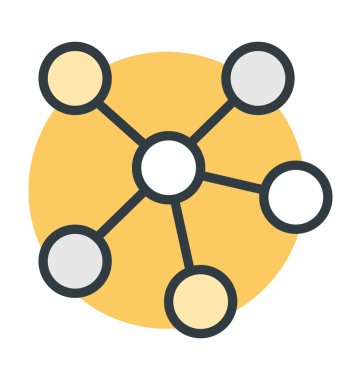 Bilim kavramı renkli vektör simgesi