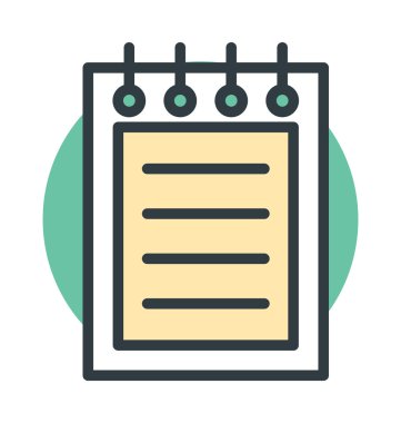 Bilim kavramı renkli vektör simgesi