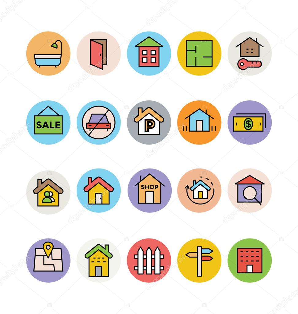 Real Estate Vector Icons 7.