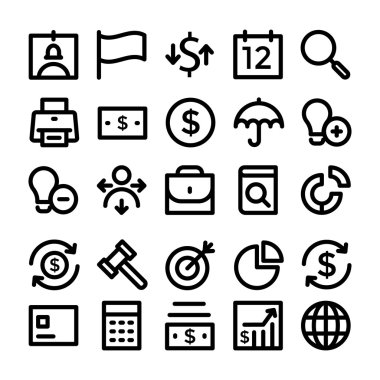 Finans vektör simge 2