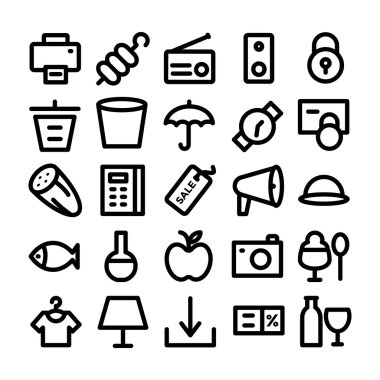 Vektör simge 10 alışveriş