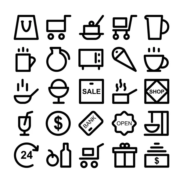 Shopping vektor icon 2 — Stock vektor