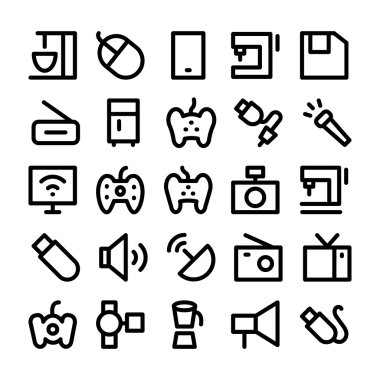 Elektronik vektör simgesi 2