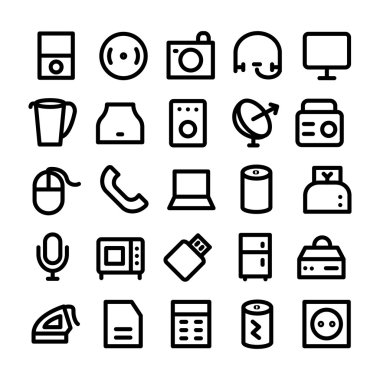 Elektronik vektör simgesi 7