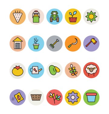 Tarım Vektör Simgeleri 6