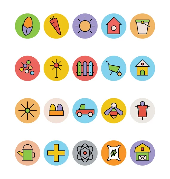 Tarım vektör simgeler 2