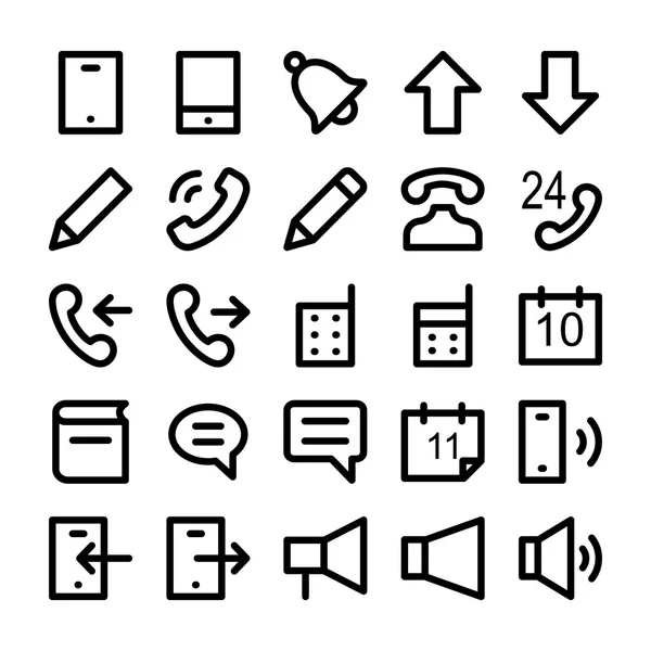 Communication Vector Icons 1 — Stock Vector