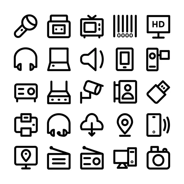 Communicatie vector iconen 10 — Stockvector