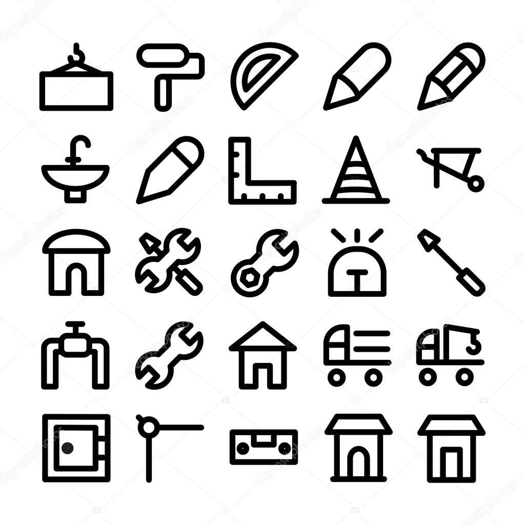 Construction Vector Icons 9