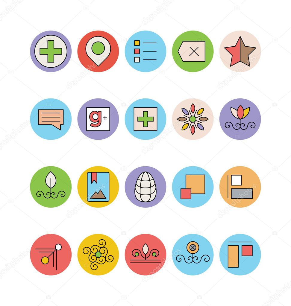 Design and Development Vector Icons 5