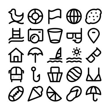 Yaz vektör simgesi 5