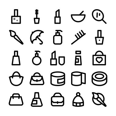 Giysi vektör simgeler 4