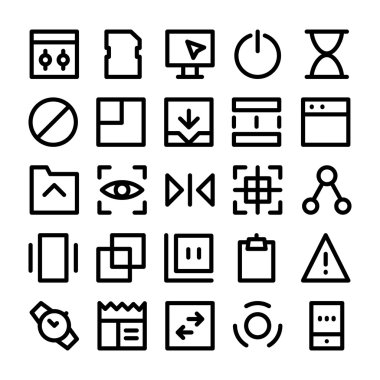 Tasarım ve Geliştirme Vektör Simgeleri 7