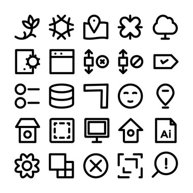 Tasarım ve Geliştirme Vektör Simgeleri 8