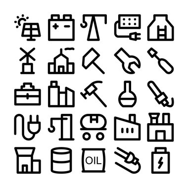 Endüstriyel Vektör simgesi 2