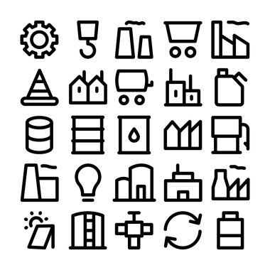 Endüstriyel Vektör simgesi 2