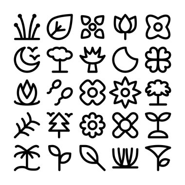 Doğa vektör simge 9