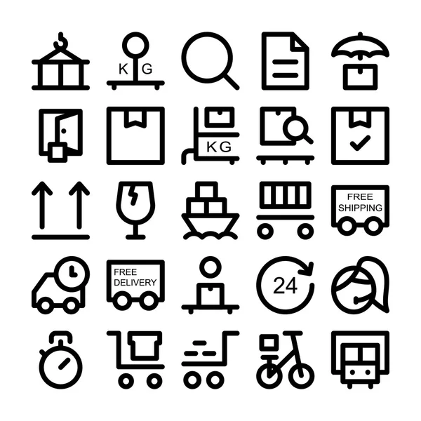 Logistics delivery Vector icon 1 — Stock Vector