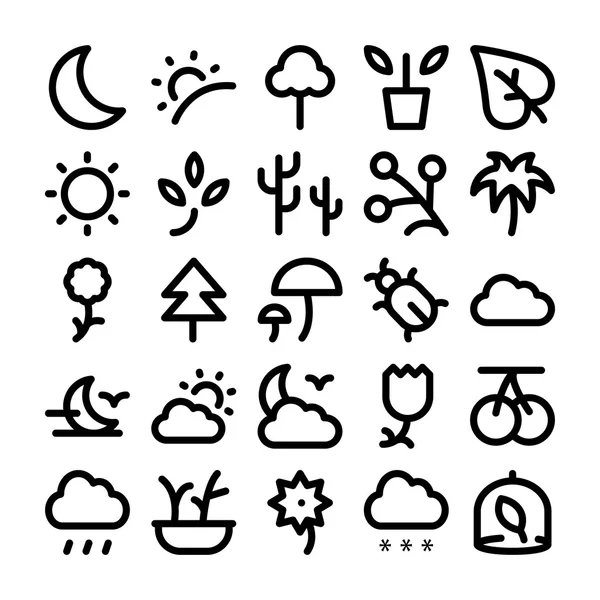 Doğa vektör simge 1